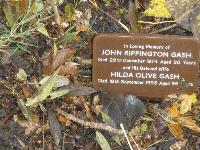John Rippington & Hilda Olive Gash Gravestone